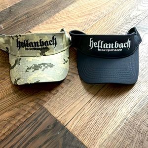 Pair of Hellanbach visors (2) one size